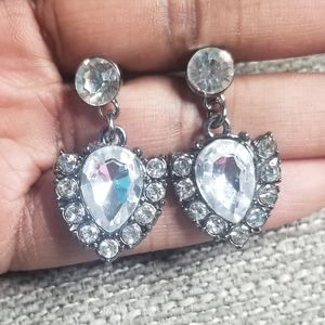 *LAST PAIR* Rhinestone Dangling Earrings